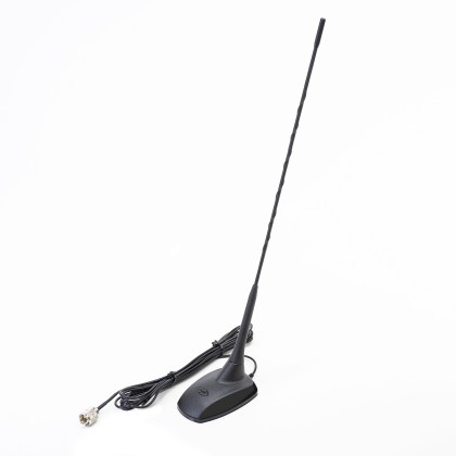 Anténa CB PNI Extra 48 s magnetickou základňou, 45 cm, 26-30MHz, 150W, SWR 1.0, sklolaminát