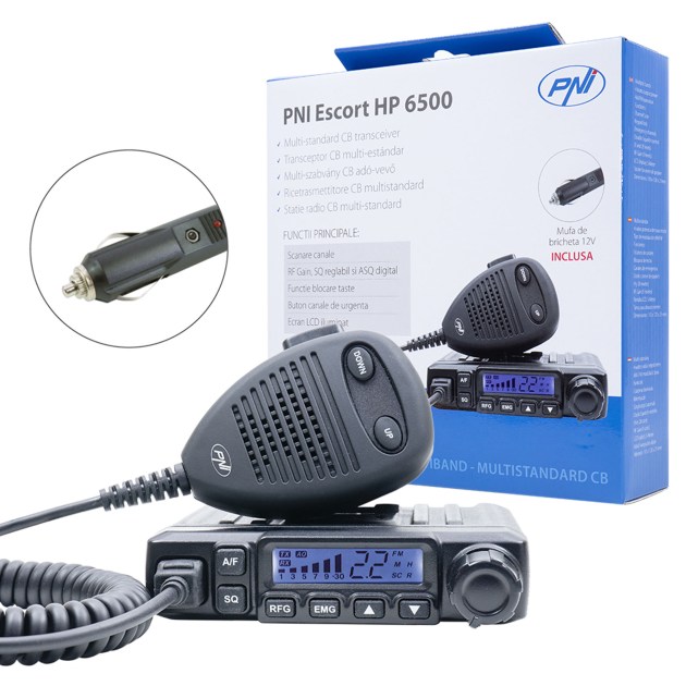 Rádiová stanica PNI Escort HP 6500 CB, multištandardná