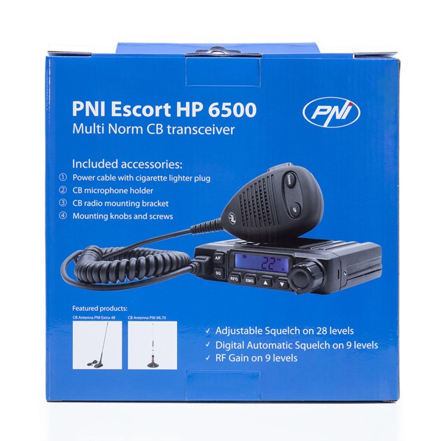 Rádiová stanica PNI Escort HP 6500 CB, multištandardná