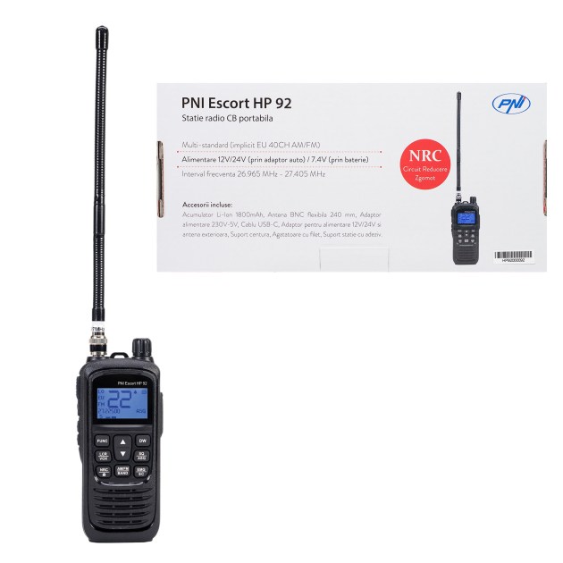 CB ručná vysielačka PNI Escort HP 92